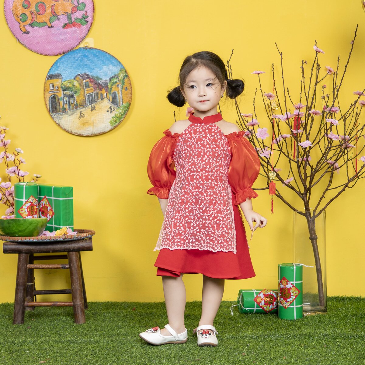 Váy tơ phối ren khoét vai_thumbnail_9