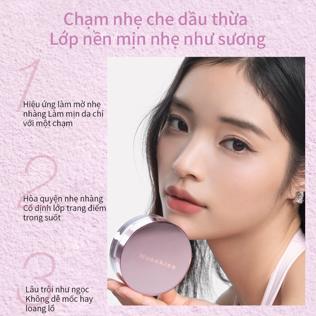 [MOOEKISS] Phấn phủ bột Mooekiss Velvet Soft Focus 10g