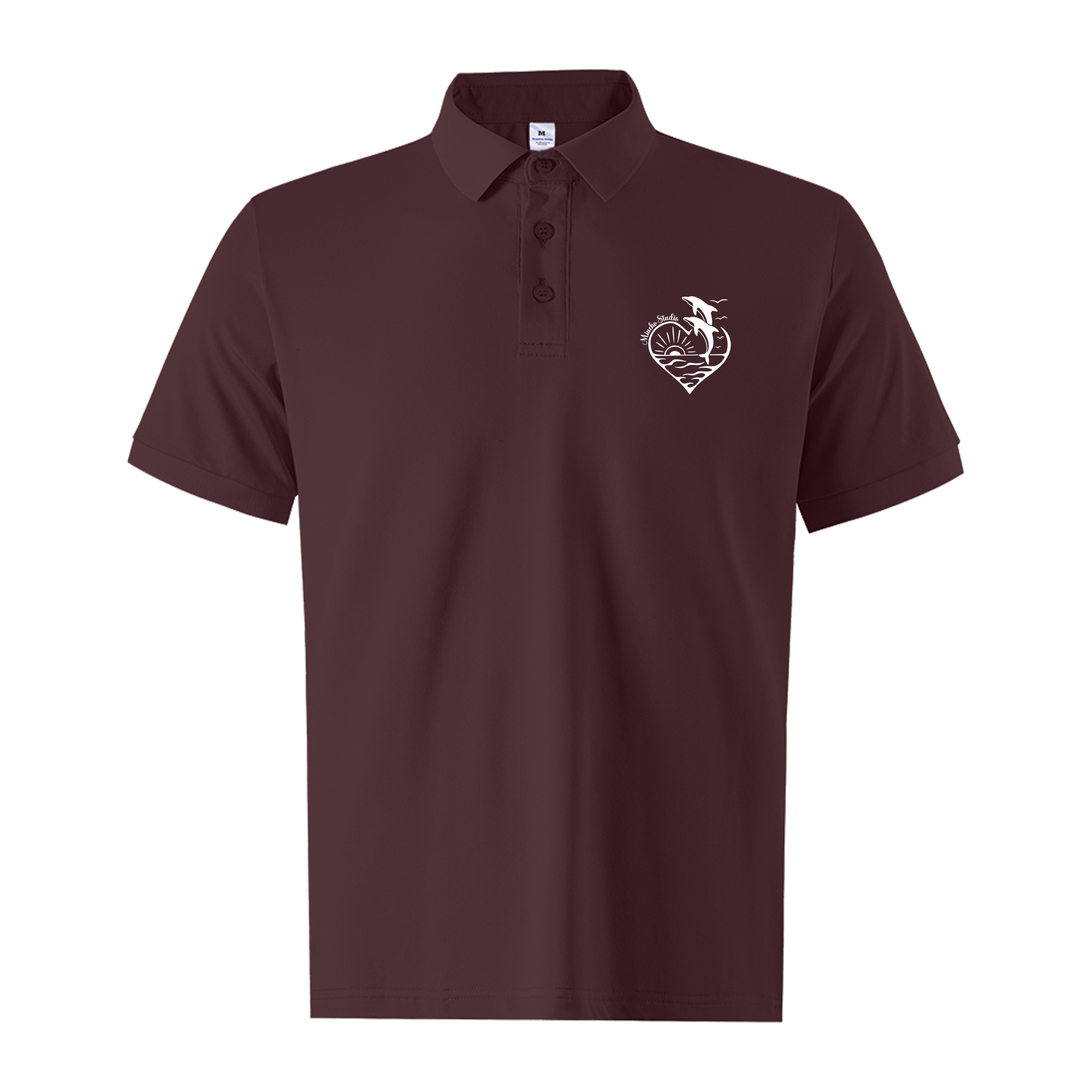 Áo polo nam cao cấp form vừa 2060 Miucho Iconic cổ trụ vải cá sấu polyester thoáng mát in artwork_thumbnail_9