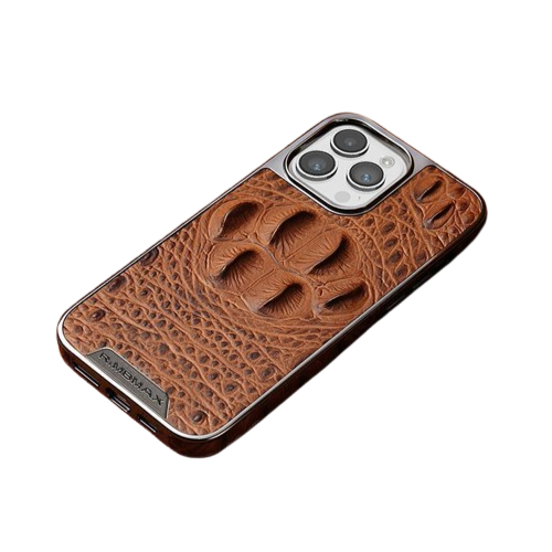 ỐP LƯNG BẢO VỆ KẾT CẤU DA CÁ SẤU MẠ ĐIỆN 3D VIỀN CHÉO