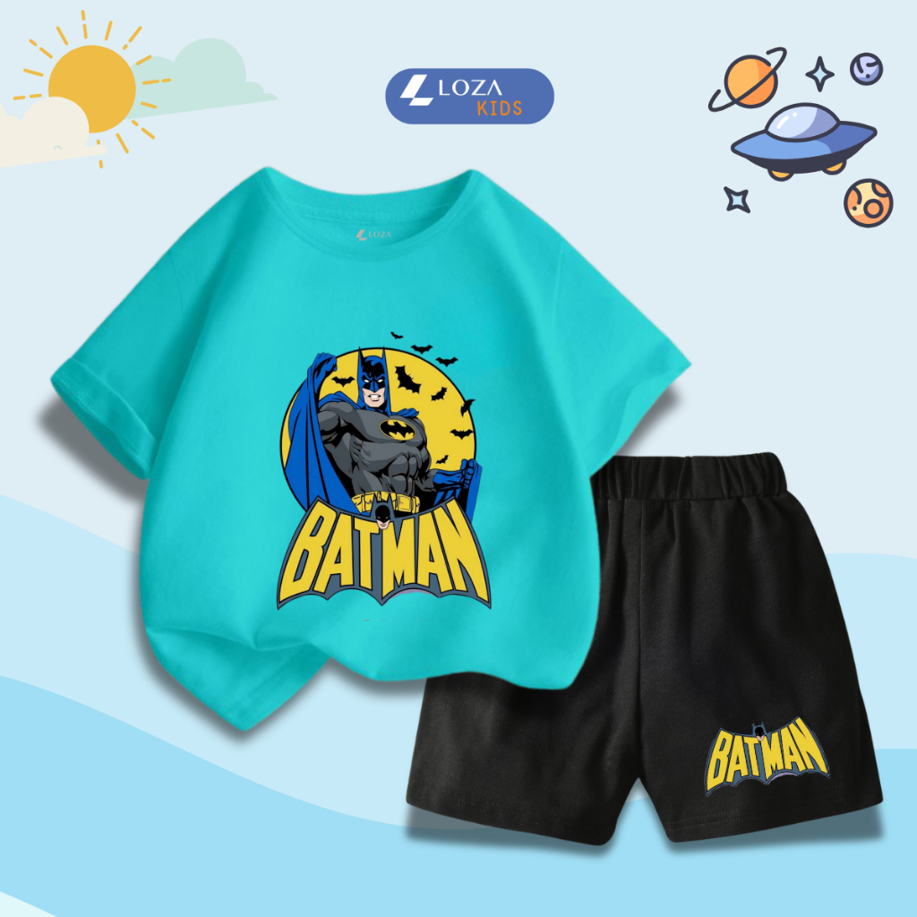 Set bộ bé trai in hình 'Mavel - Batman' - Loza Kids SB340_thumbnail_6