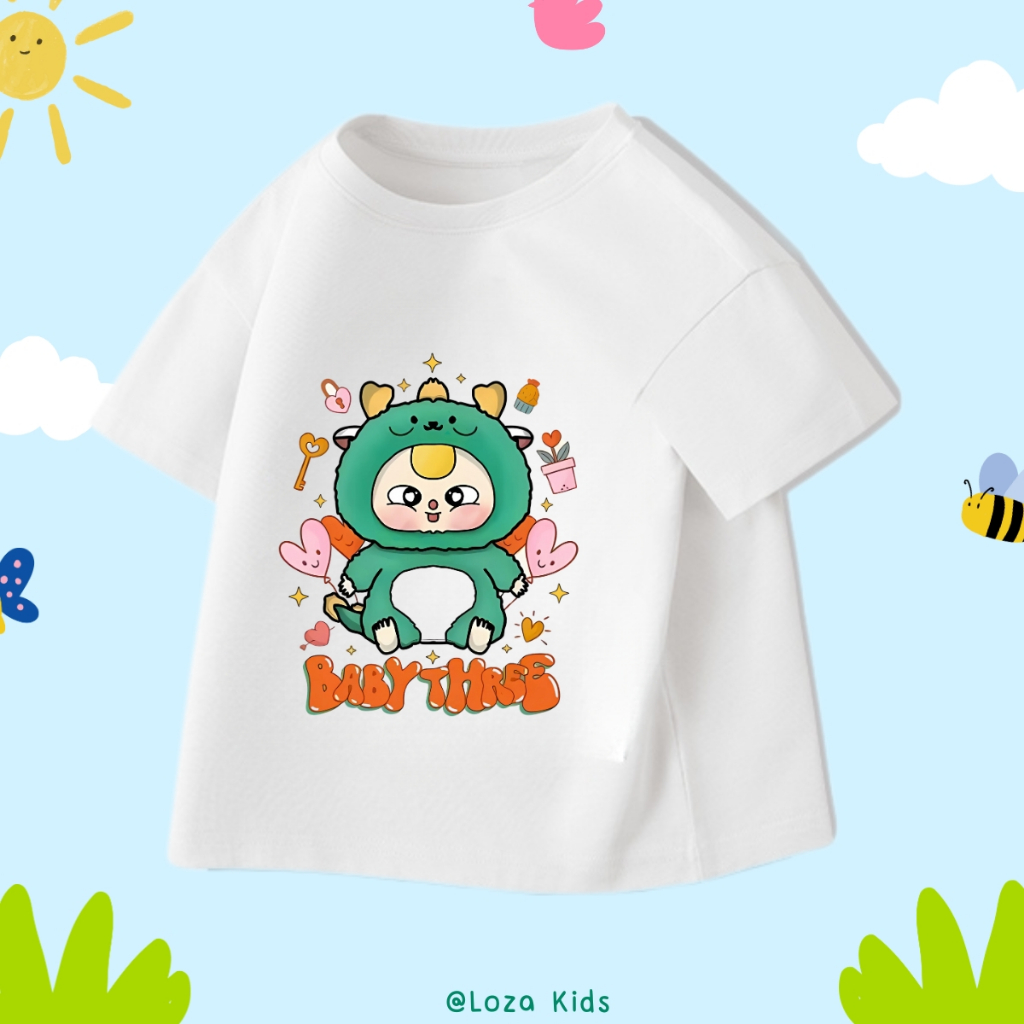 Áo thun trẻ em in hình Baby Three - Loza Kids AT033_thumbnail_1