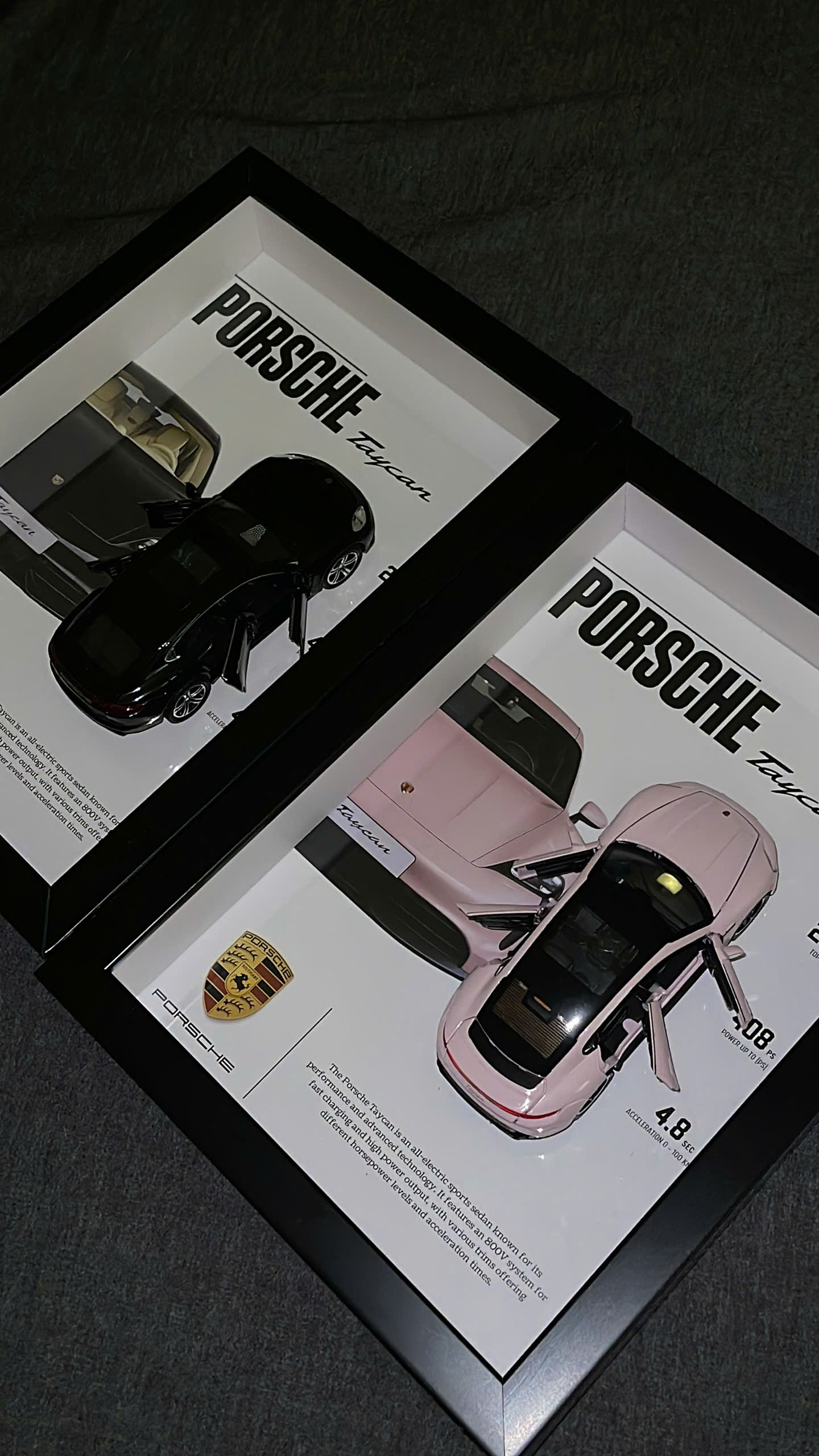 Khung tranh ô tô 3D