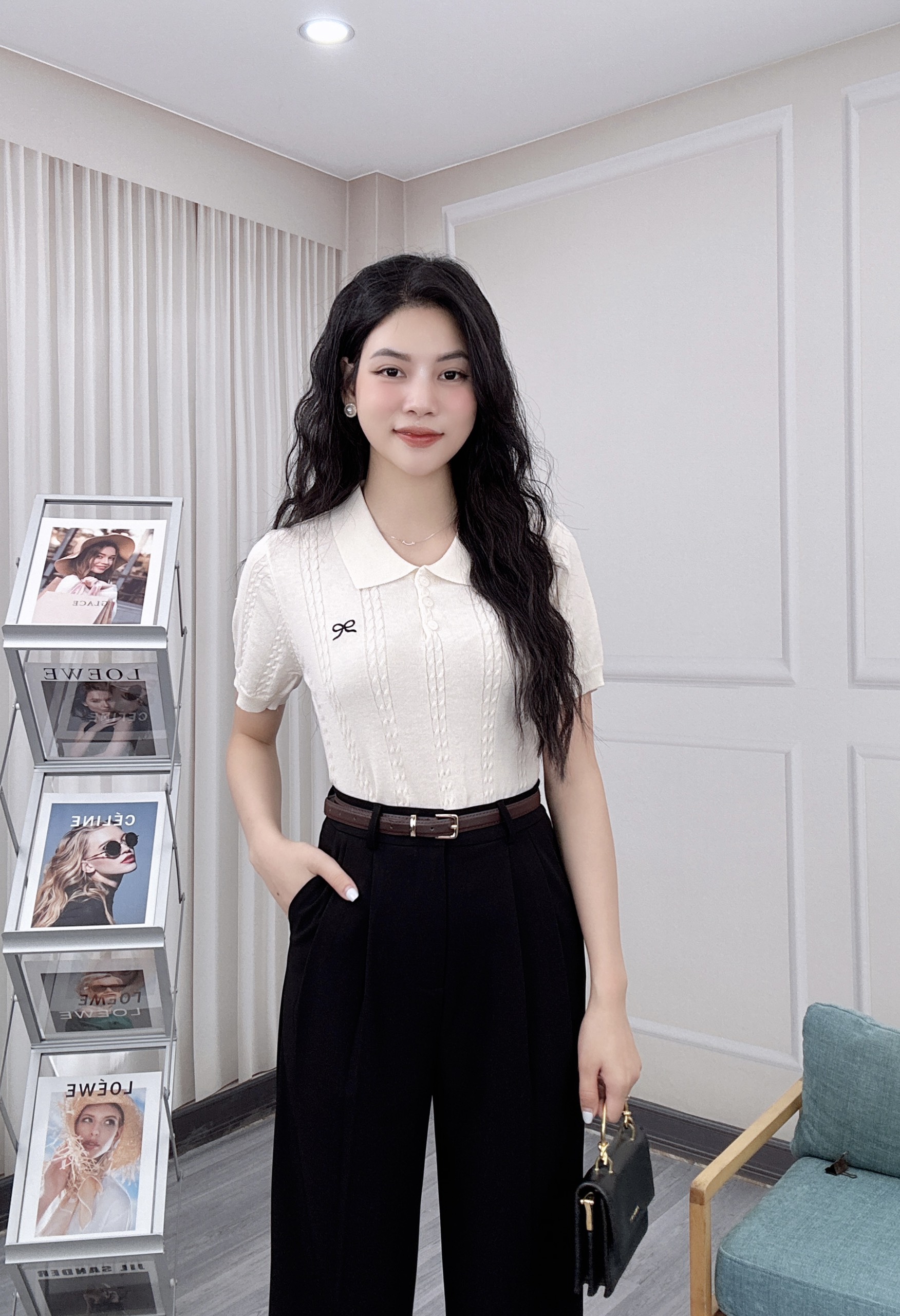 Áo Len Mongtoghi Logo Nơ Điệu Đà, Nữ Tính_thumbnail_1