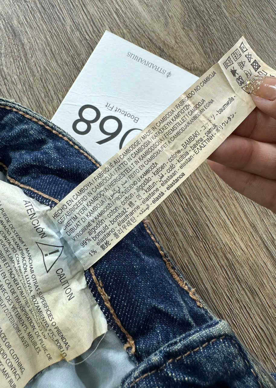 Q336 QUẦN JEAN ỐNG LOE ( KÈM THẮT LƯNG )_thumbnail_9