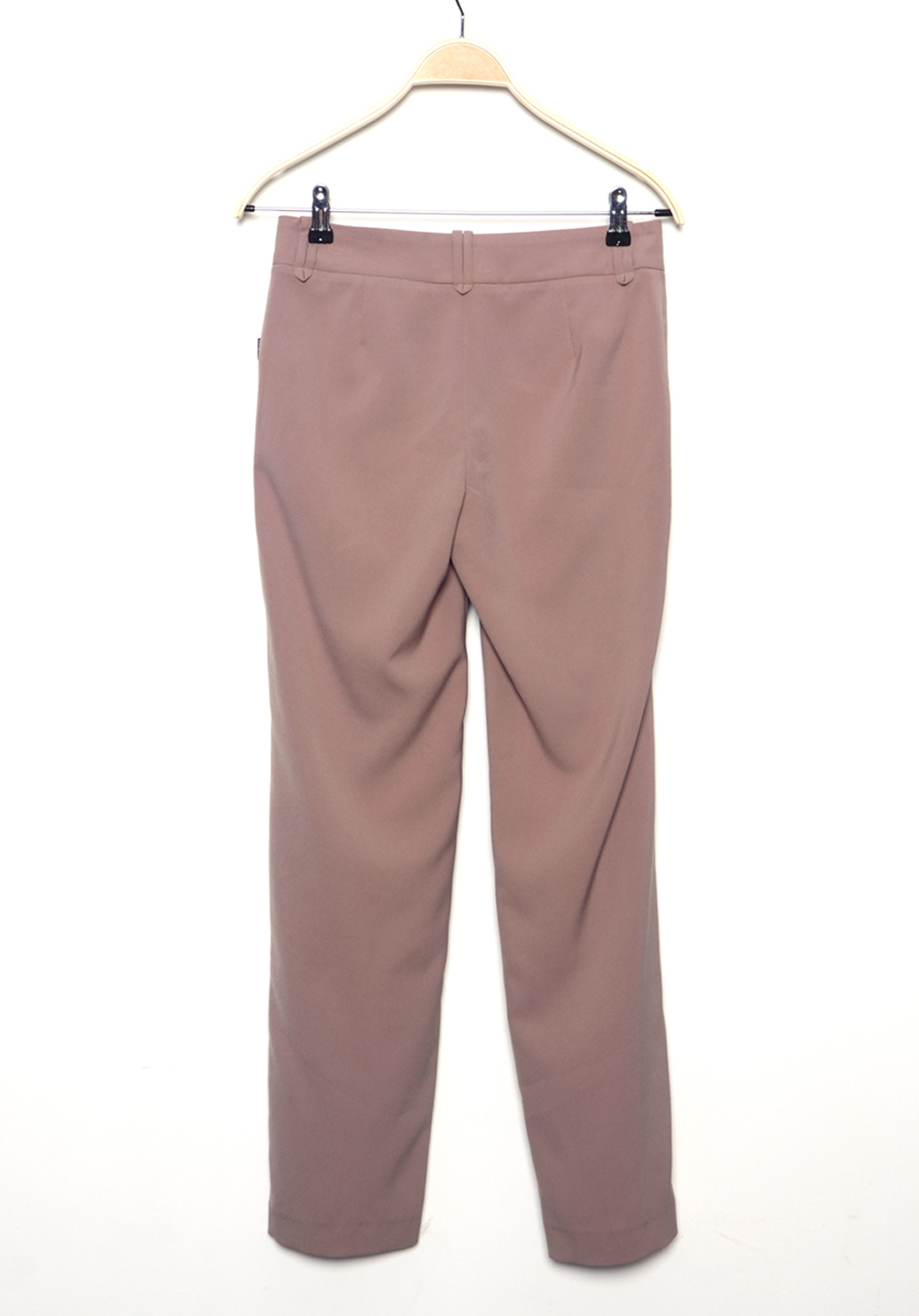 Quần Suông cạp tiêu chuẩn vải Tuytxi dày màu be_thumbnail_5