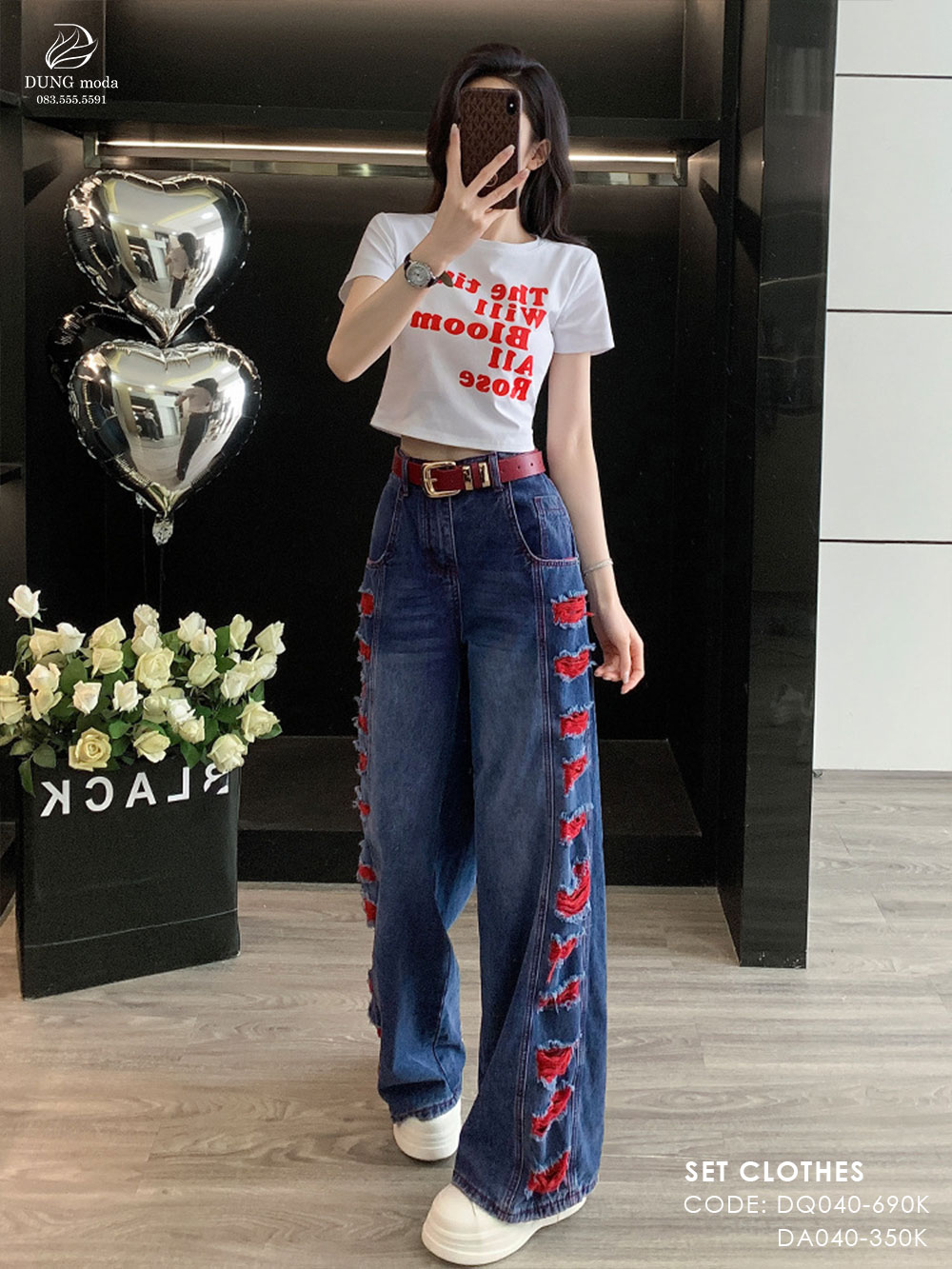 Quần Jean Suông DungModa DQ040 7417B_thumbnail_0