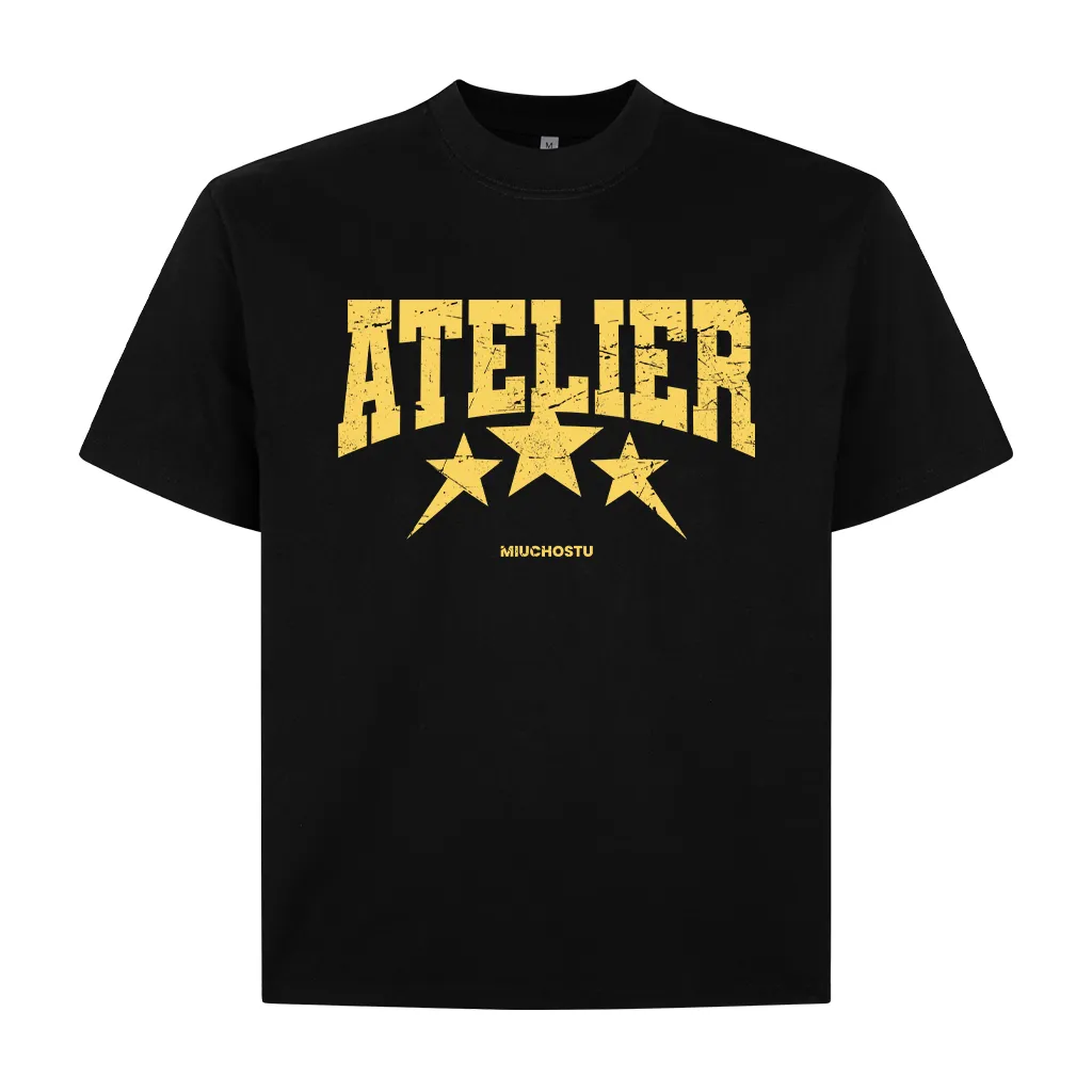 Áo thun boxy unisex Miucho Club vải cotton mềm mại thoáng mát Atelier in mix 2673_thumbnail_8