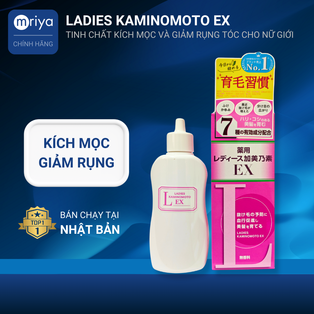 Tinh chất kích mọc tóc Ladies Kaminomoto Ex 150ml_thumbnail_1