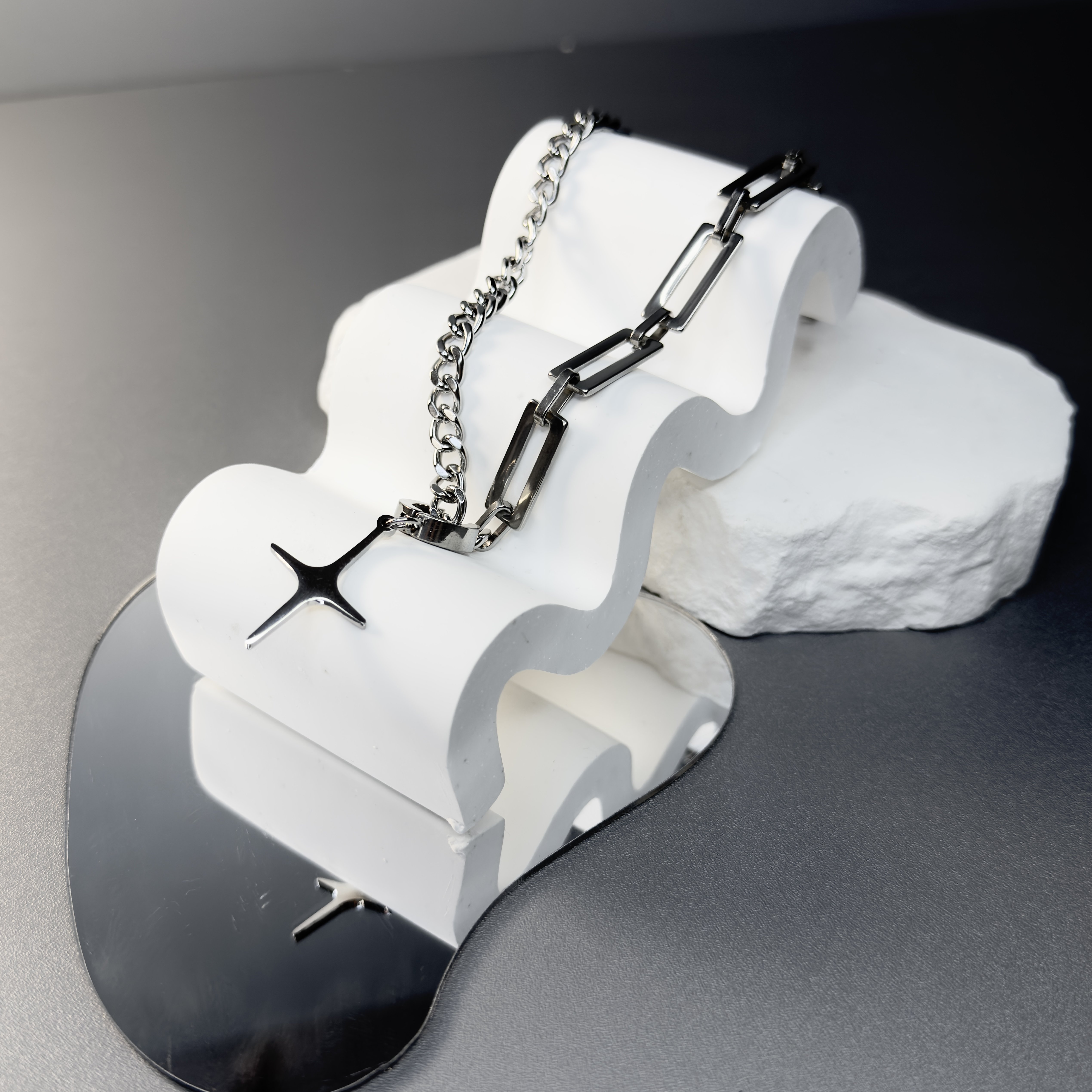 Half Chain Bling Necklace_thumbnail_0