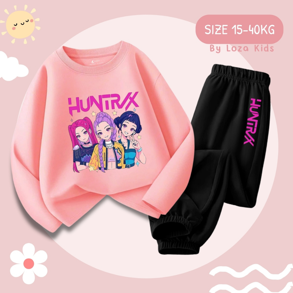 Bộ Thu - Đông bé gái in hình HUNTR/X - Loza Kids BW453_thumbnail_1