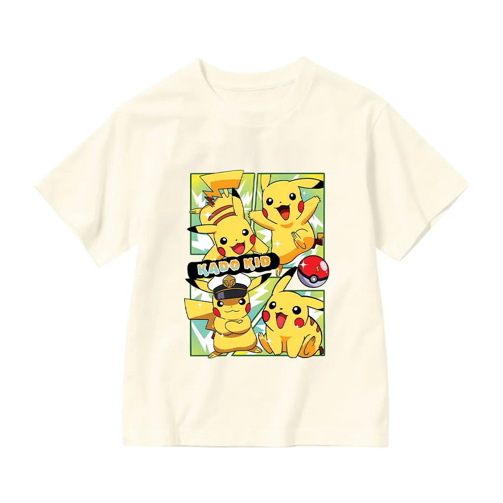 Áo thun bé trai bé gái hoạt hình Kado vải cotton thoáng mát tay ngắn cổ tròn in artwork 2972_thumbnail_9