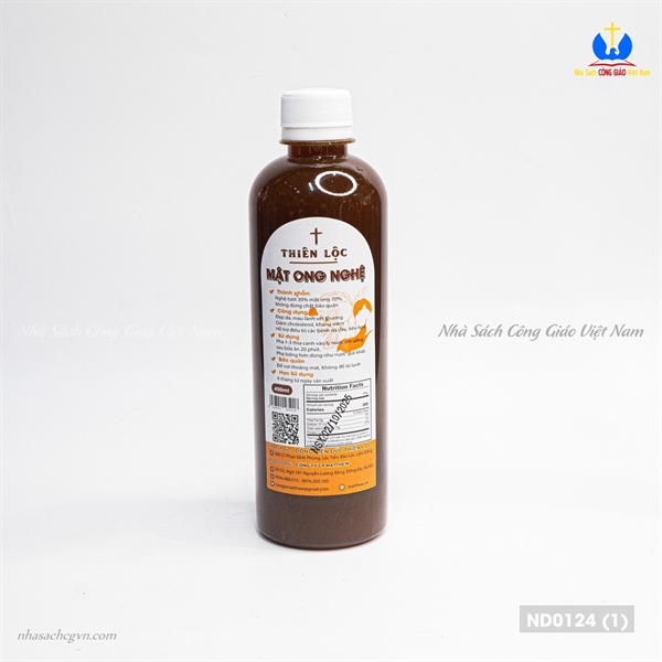 Mật ong nghệ 500ml - Dòng Biển Đức Thiên Lộc