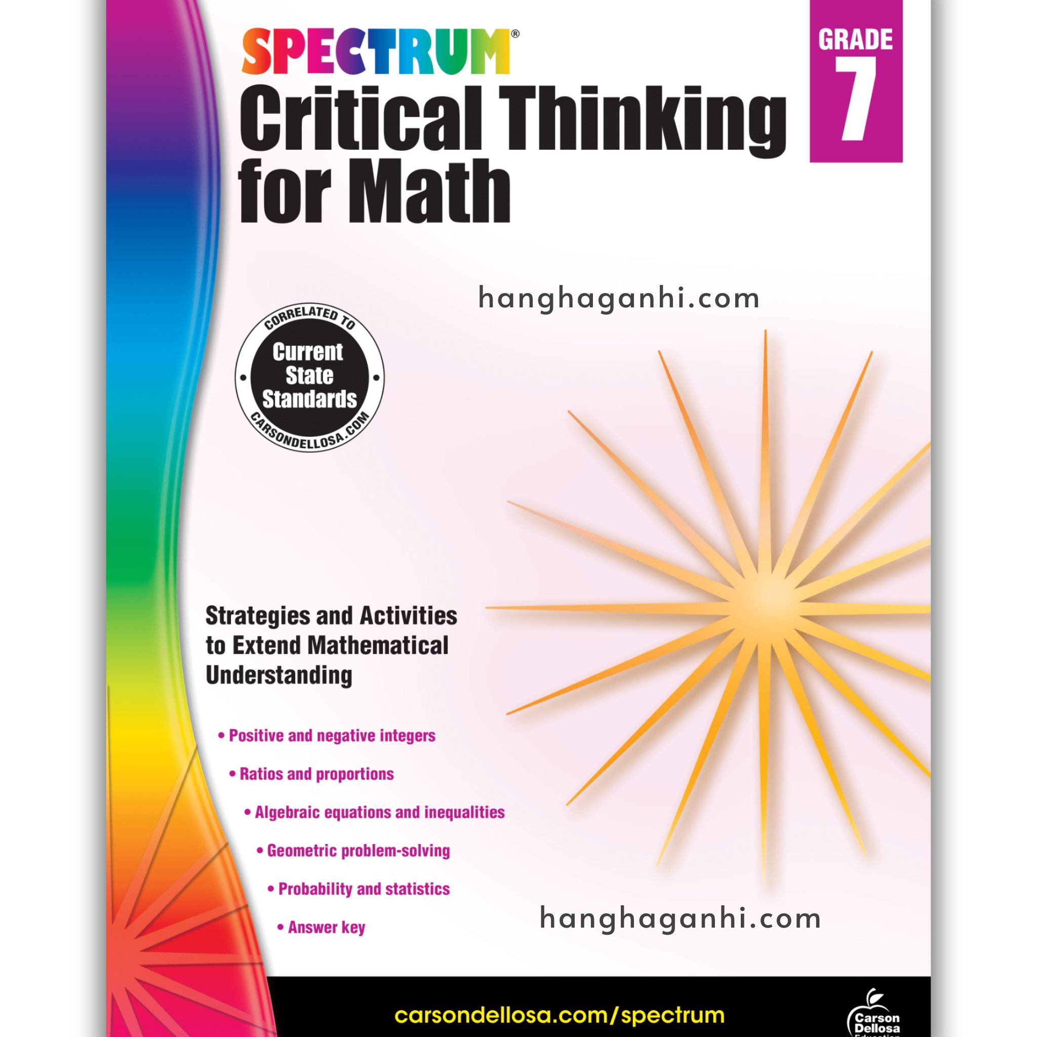 Sách Spectrum Critical Thinking for Math Workbook Grade 7_thumbnail_0