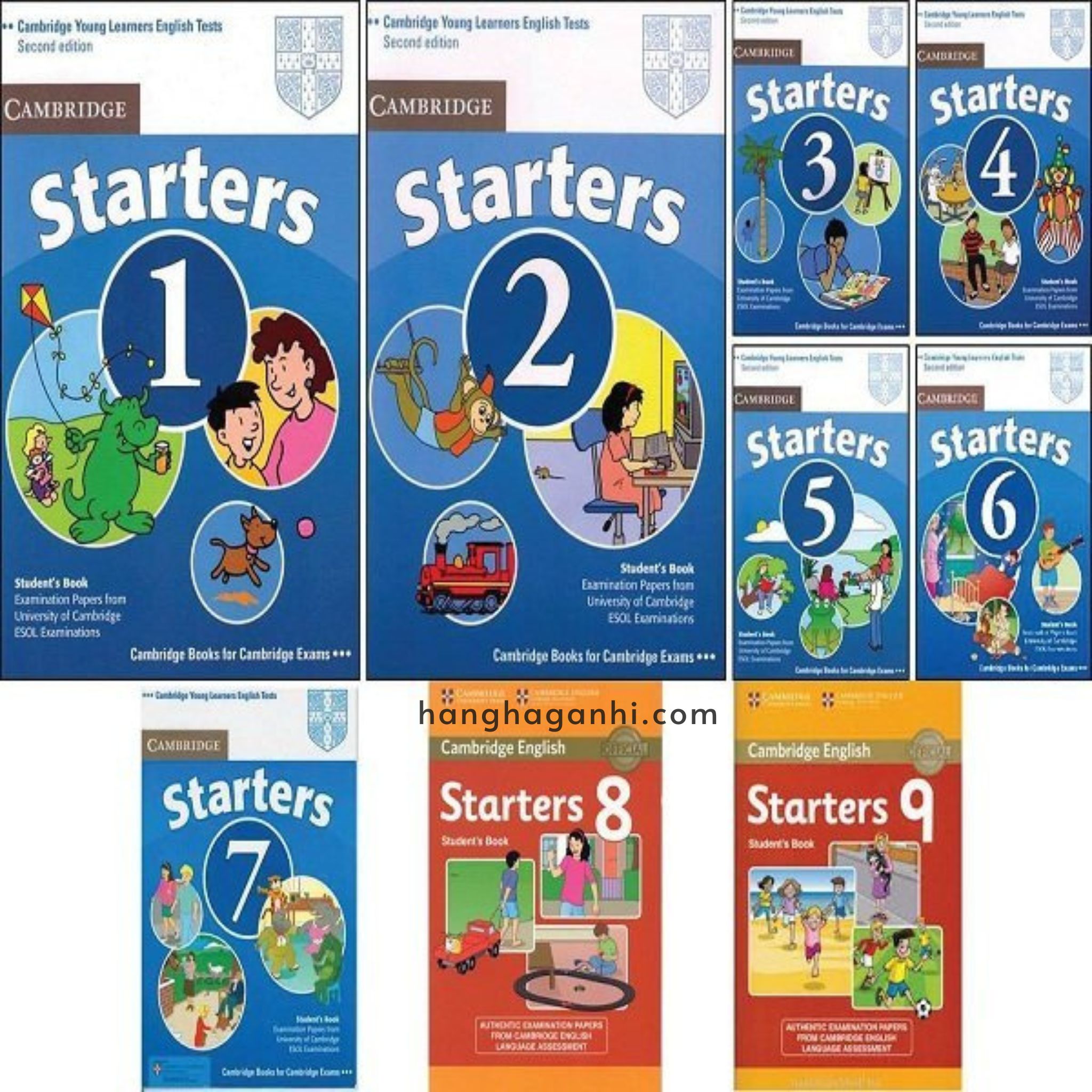 Cambridge Starters Practice Tests (Bộ đề 9 cuốn Starters) BẢN ĐẸP, Flashcard cắt rời tương tác, kèm hướng dẫn học_thumbnail_0