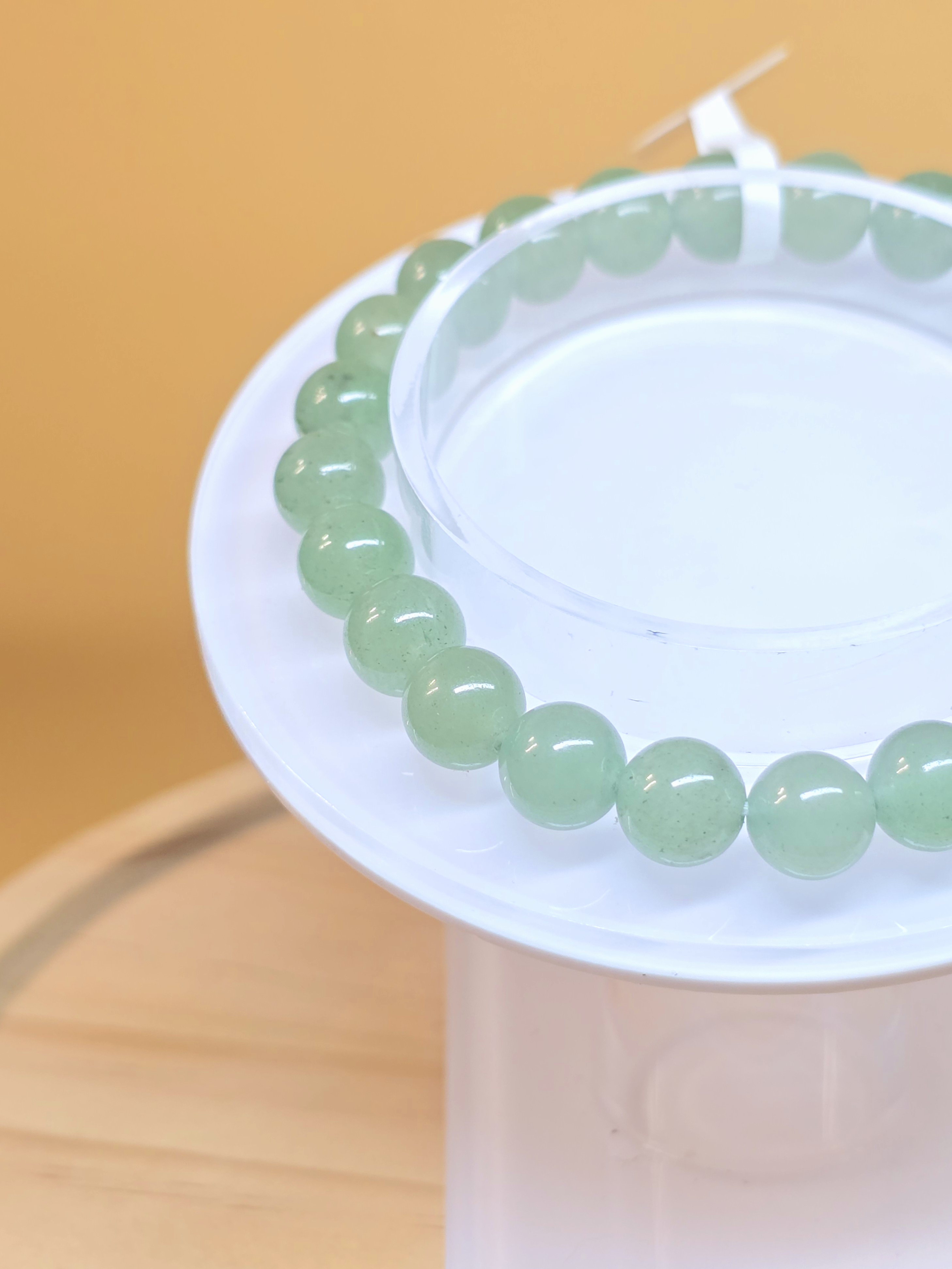 Vòng Tay Đá Thạch Anh Xanh Green Aventurine Ngọc Đông Linh_thumbnail_2