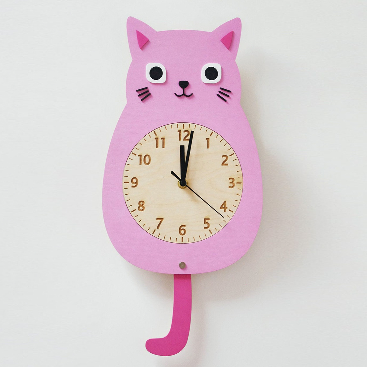 Đồng Hồ Gỗ Hình Thú Cưng - Treo Tường & Để Bàn, Decor & Quà Tặng Cute_thumbnail_3