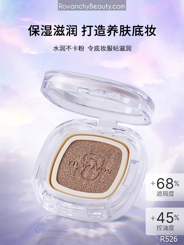 Phấn Nước Dưỡng Ẩm Trong Suốt R526 ROVANCHY - Trang Điểm Tự Nhiên, Che Phủ Hoàn Hảo, Kiểm Soát Dầu Hiệu Quả_thumbnail_16