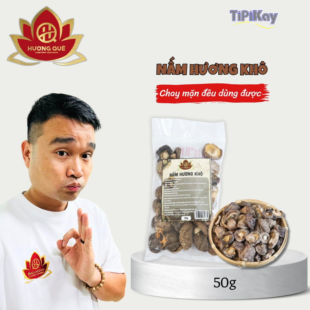 Nấm Hương Sấy Khô 50g TP50GNHSK