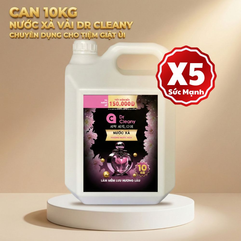 Nước xả Dr Cleany 10KG (Đen)