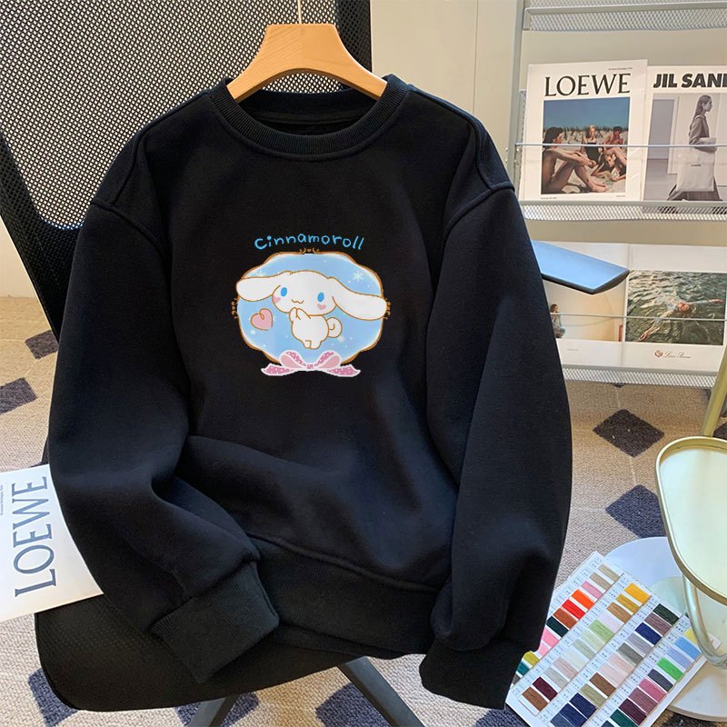 [Form Rộng] Áo sweater nữ màu đen in hình nhiều mẫu - Loza G0115_thumbnail_13