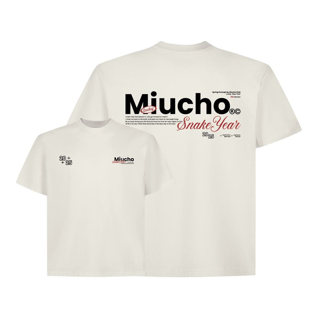 Áo phông tết form boxy local brand cổ tròn chất vải cotton 2c 250gsm 1821 Miucho Club in typography_thumbnail_10