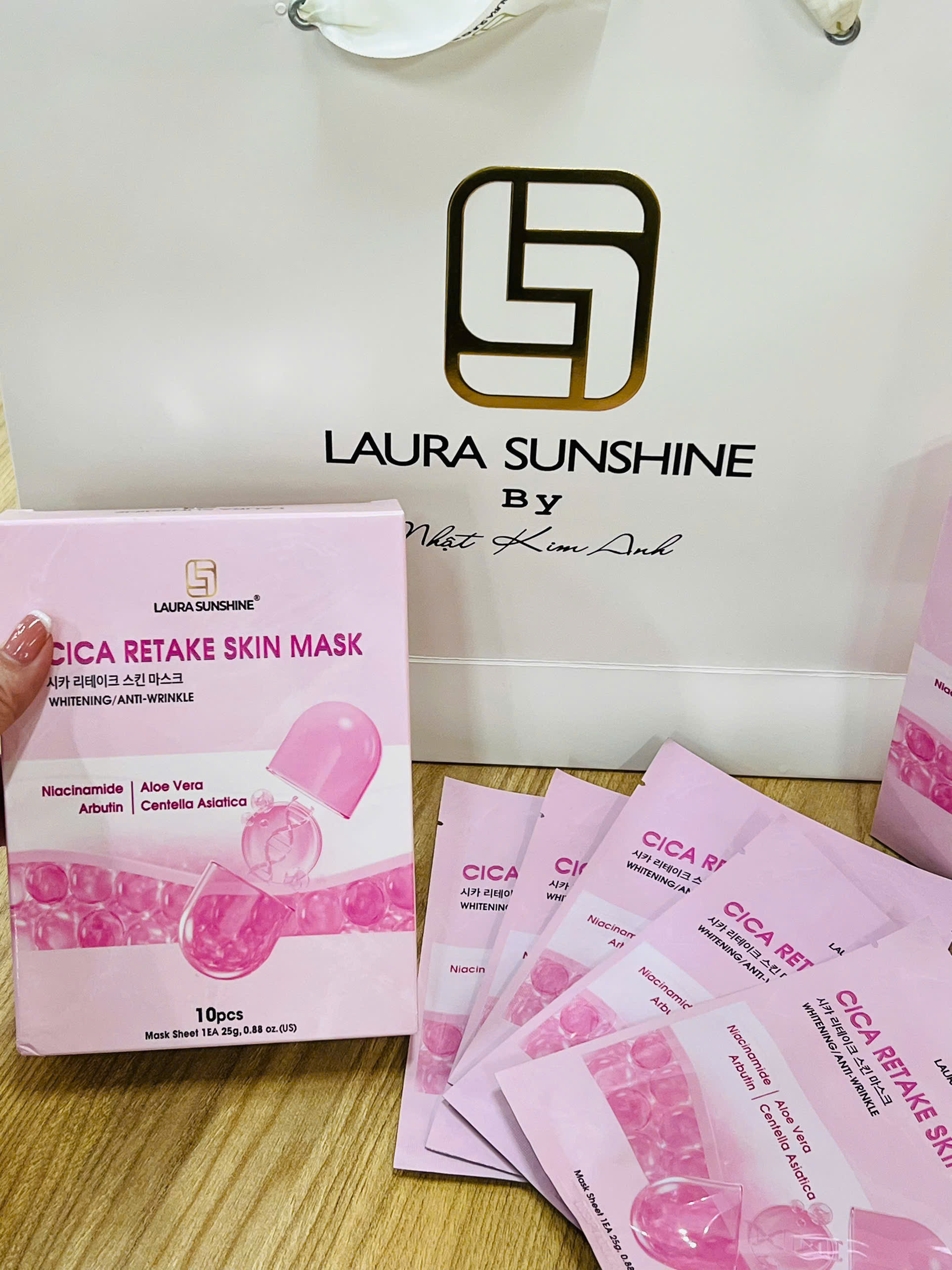 Mặt nạ CICA - Hỗ trợ sáng da & Dưỡng ẩm da (CICA RETAKE SKIN MASK)_thumbnail_2