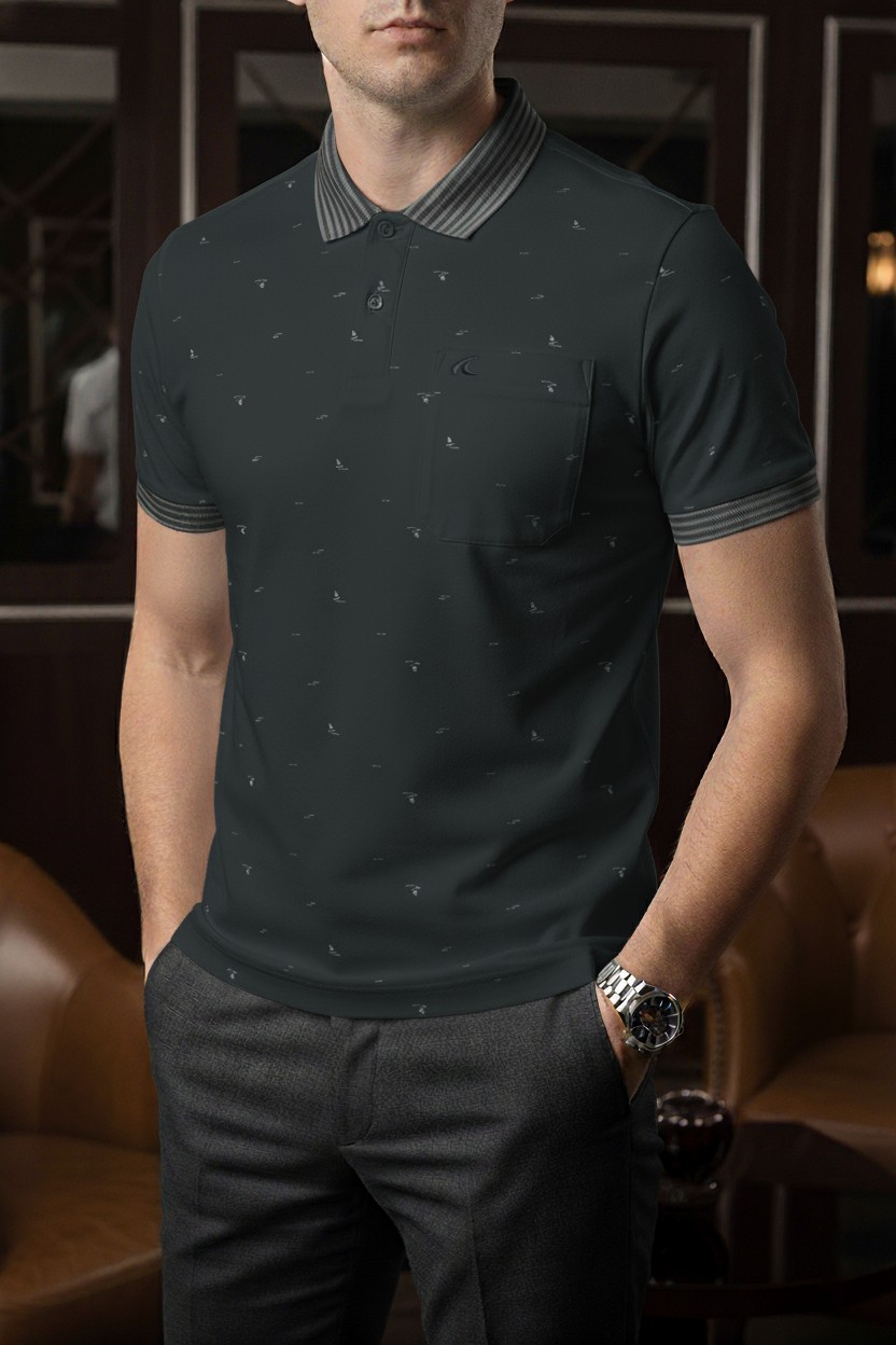 Áo Polo nam họa tiết buồm phối túi ngực bo sọc_thumbnail_7