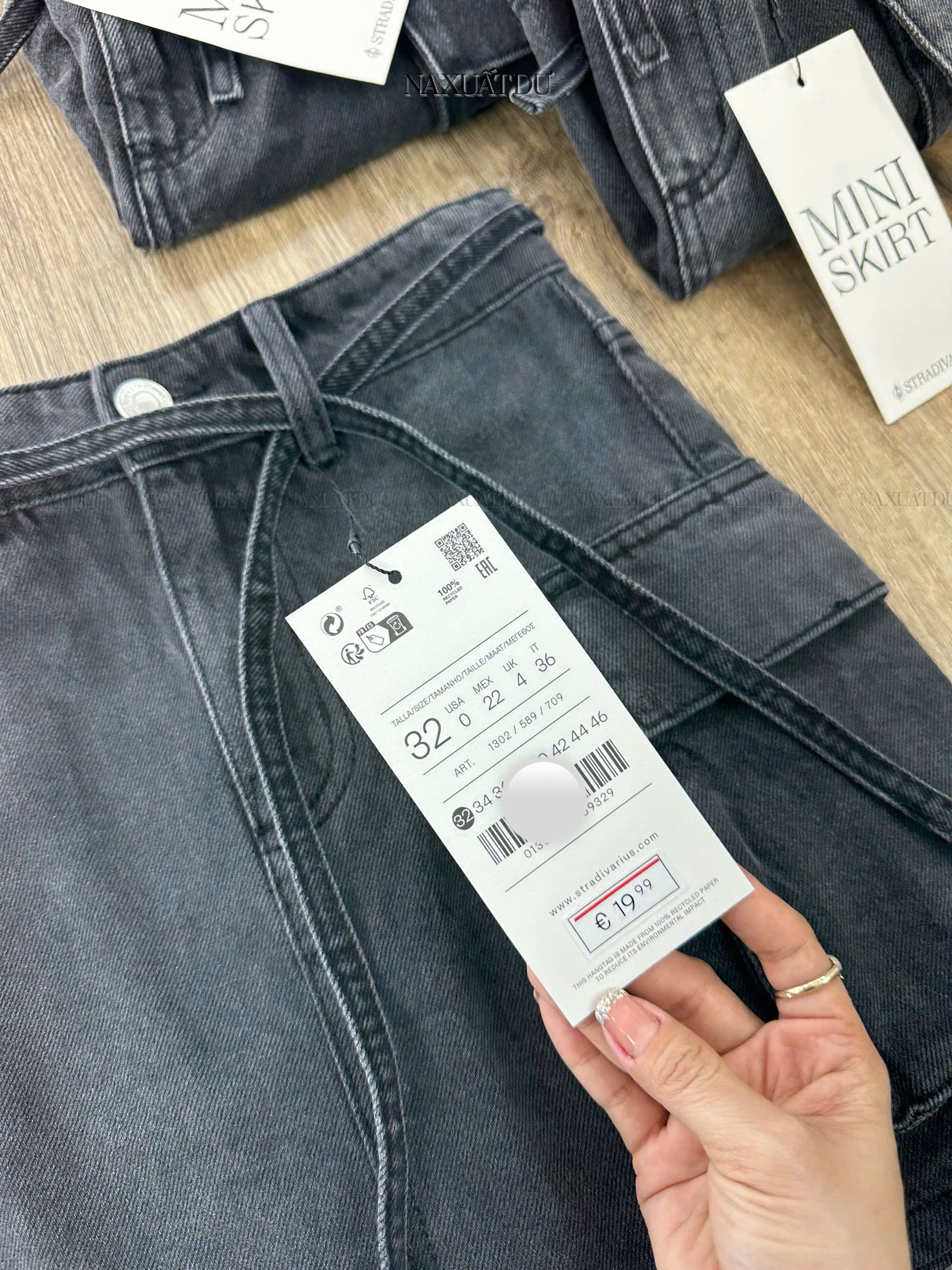 Chân váy jeans 