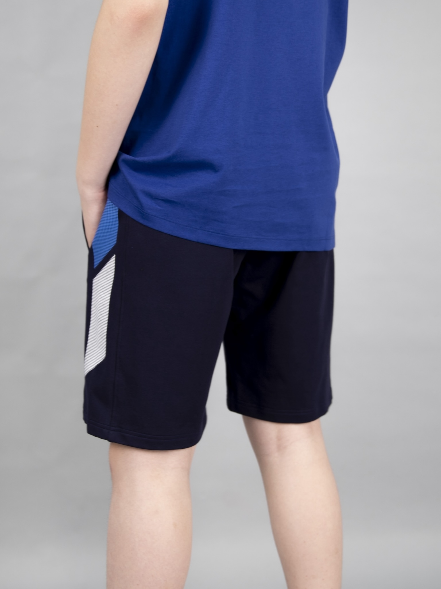 Quần short xanh đen in phối 2 bên_thumbnail_2