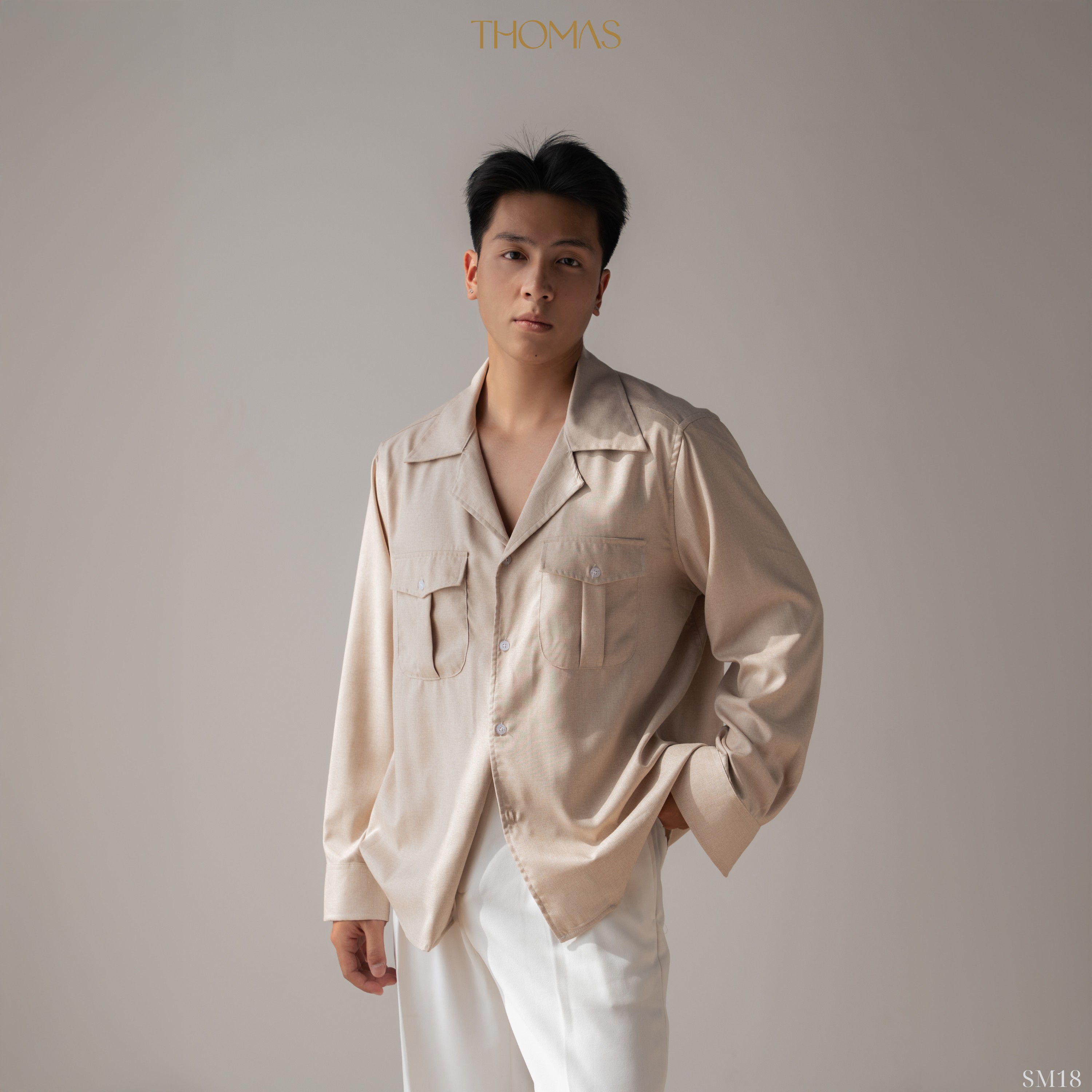 Áo Sơ Mi Dài Tay Harbor Vải Oxford Form Regular_thumbnail_5