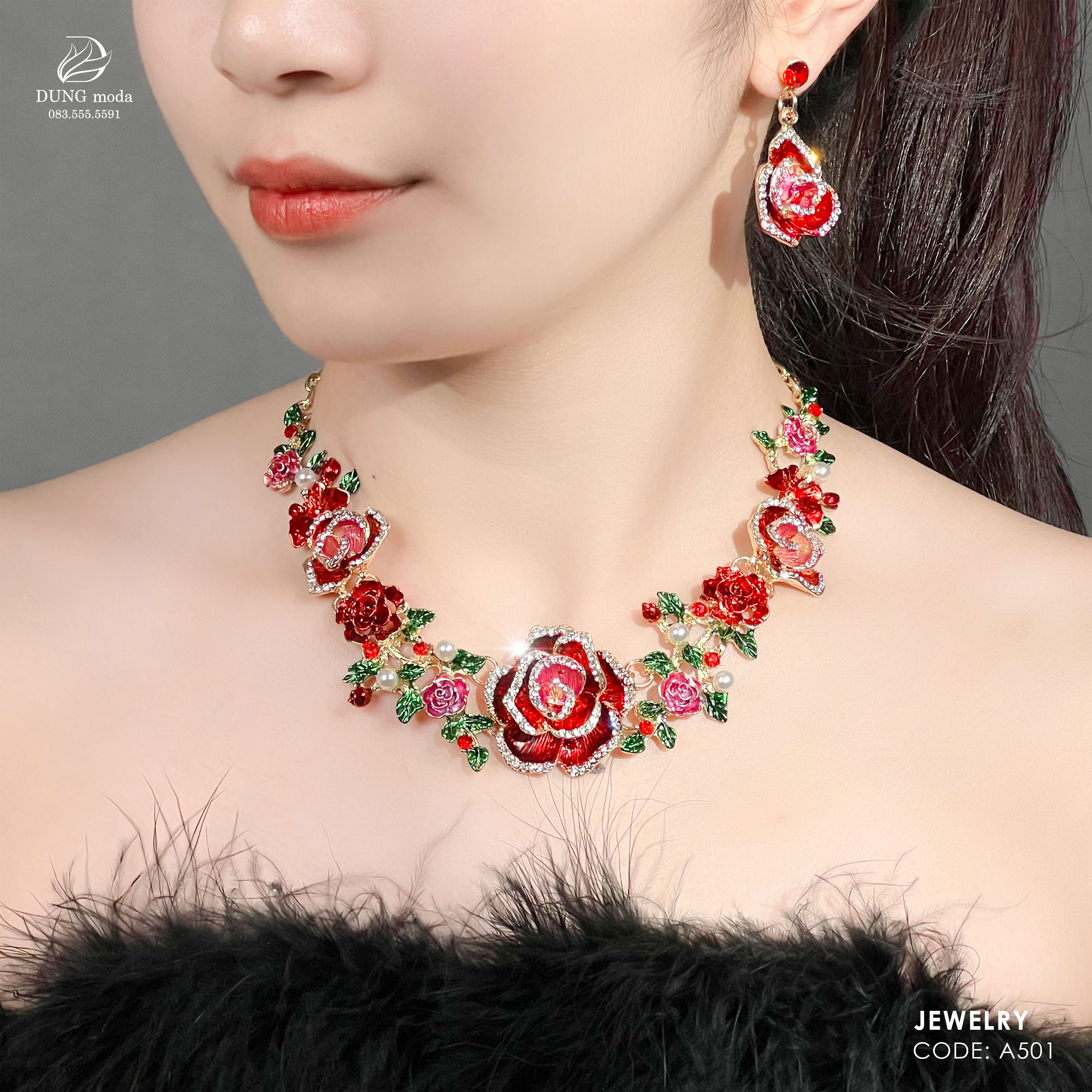 Bộ Trang Sức Pha Lê A501_thumbnail_0