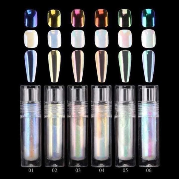 Set tráng gương - dạng nước - 6 lọ