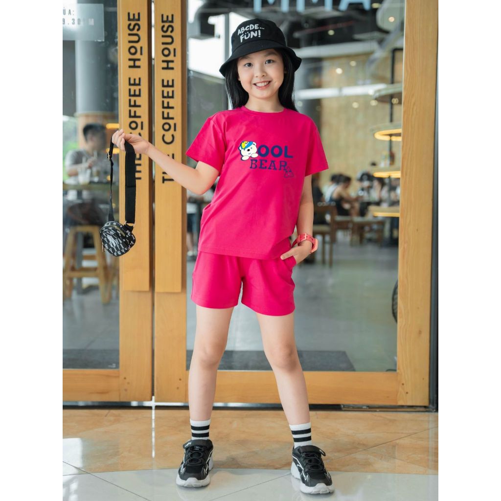 Bộ quần áo bé gái in hình 'Gấu Cool Bear'- Loza Kids SB31_thumbnail_10