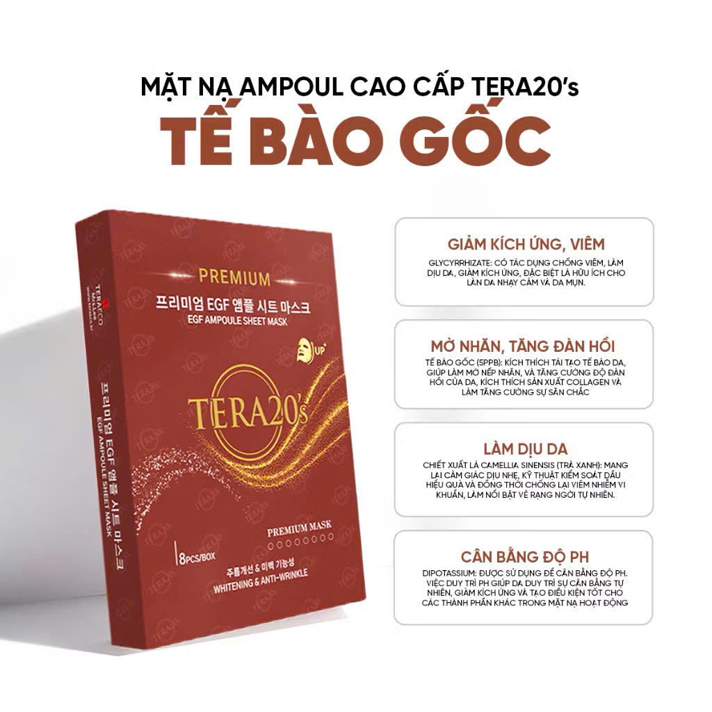 MẶT NẠ DƯỠNG DA TERA20’s PREMIUM (hộp/8miếng)_thumbnail_8