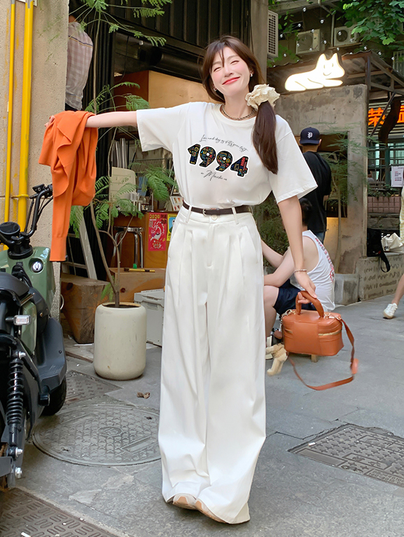 Áo thun nữ in năm sinh 1994 form vừa regular vải cotton 4c thoáng mát ARD1781 Miucho Chic in mix_thumbnail_4