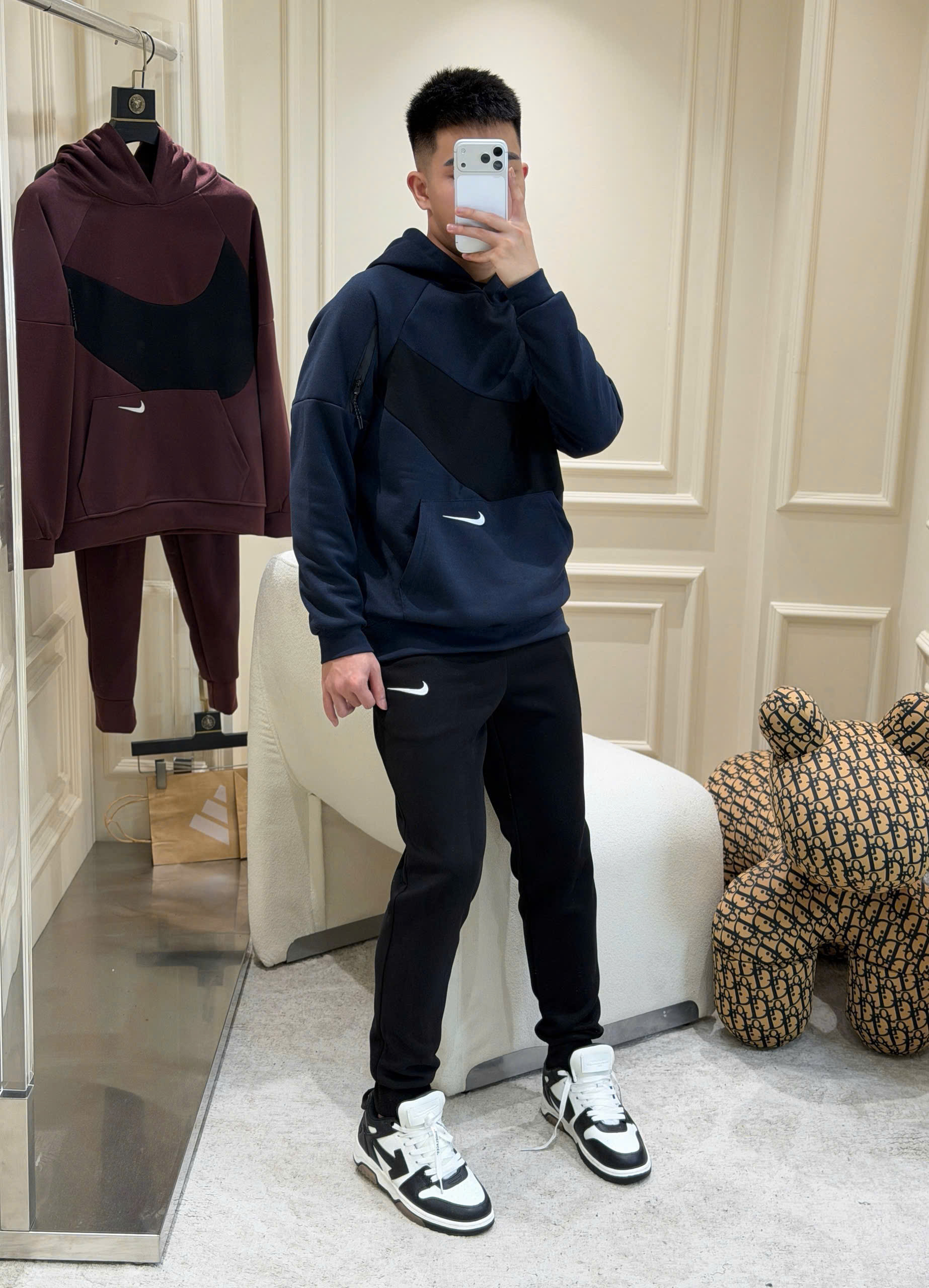 Bộ Hoodie Nike Cao Cấp Form Slim