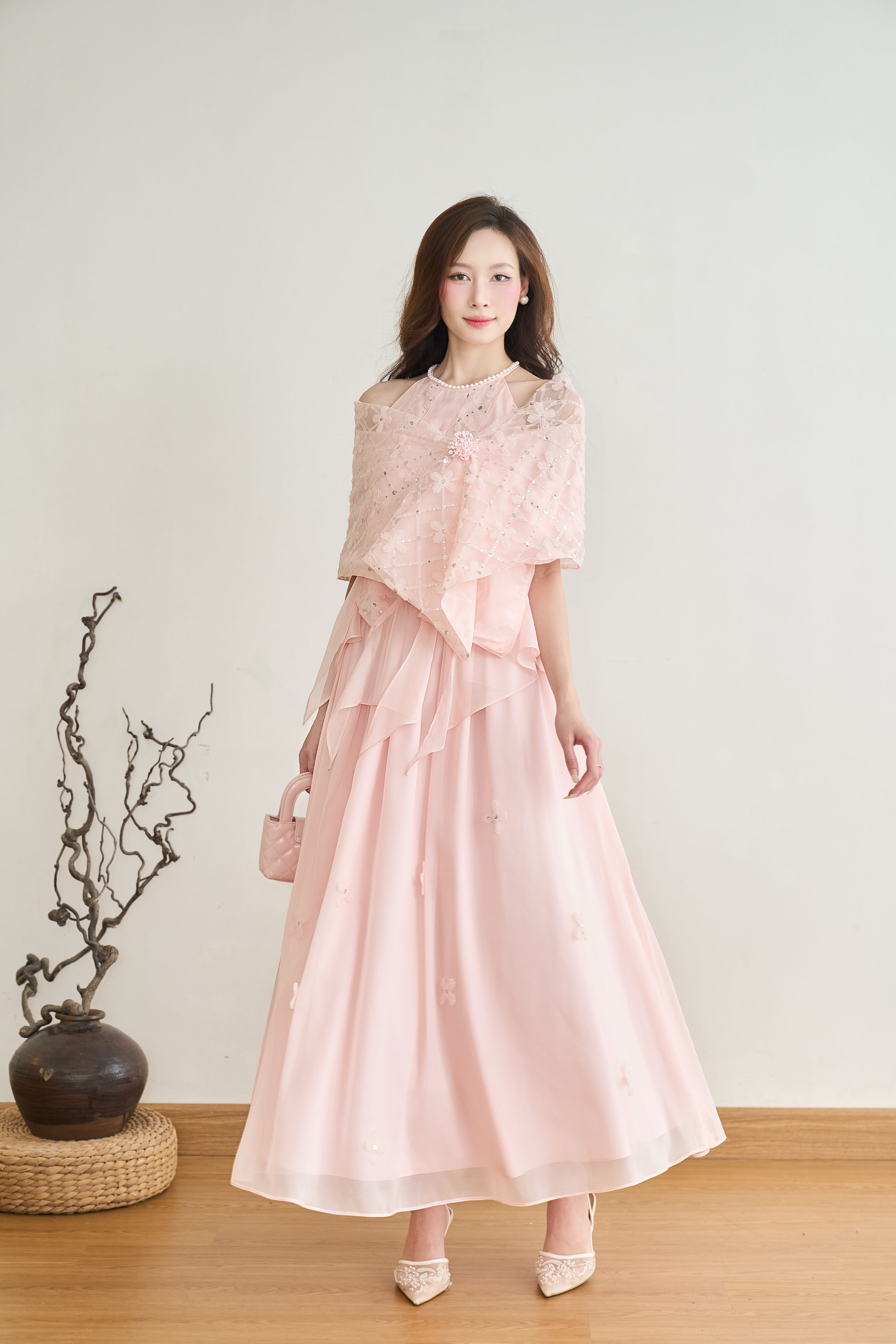 Set váy Phấn Nhiên