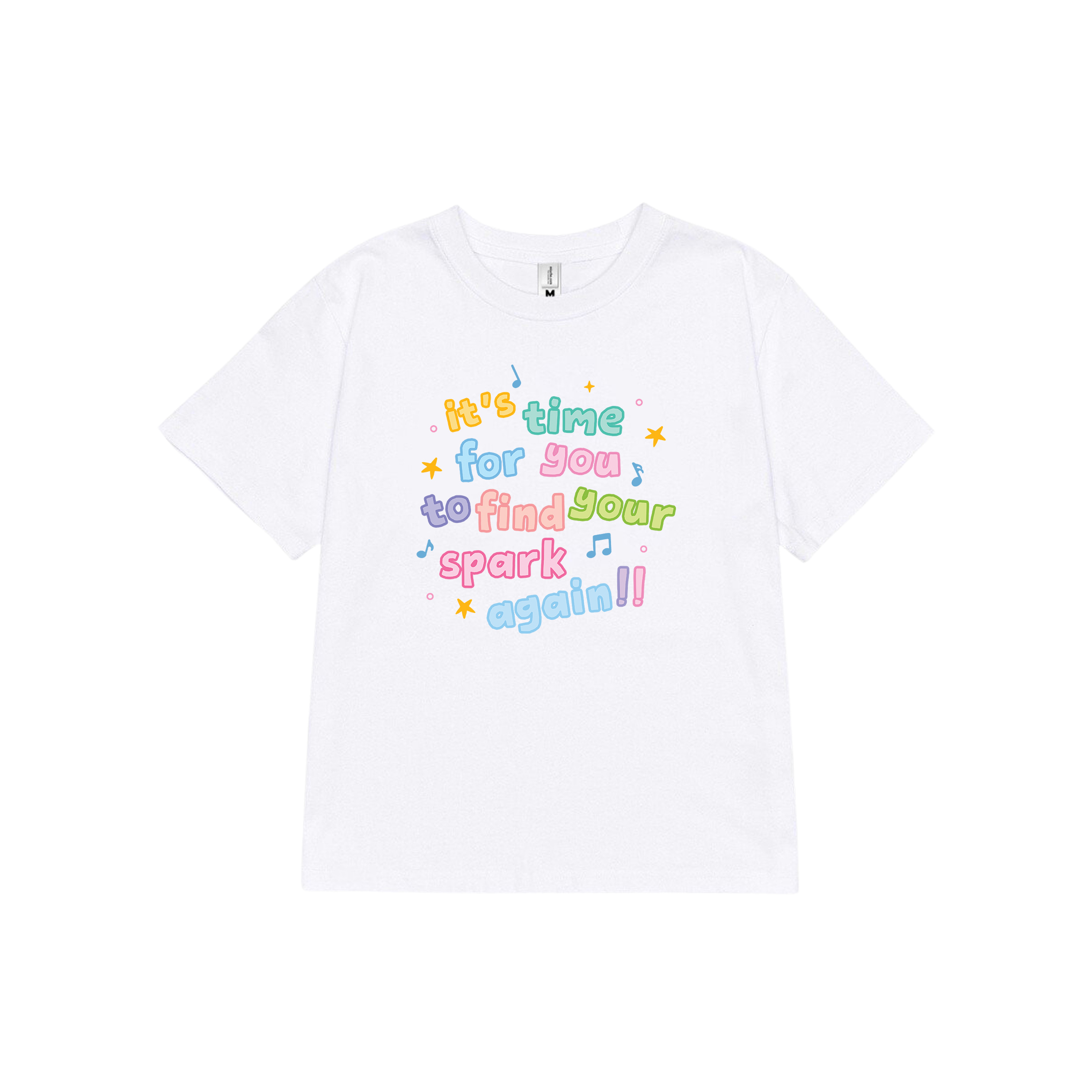 Áo baby tee form ôm nhiều sắc màu 2246 Miucho cổ tròn vải cotton 4 chiều co giãn thoáng mát in mix