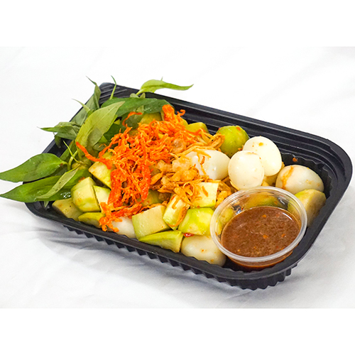 Trứng cút lắc cóc xoài