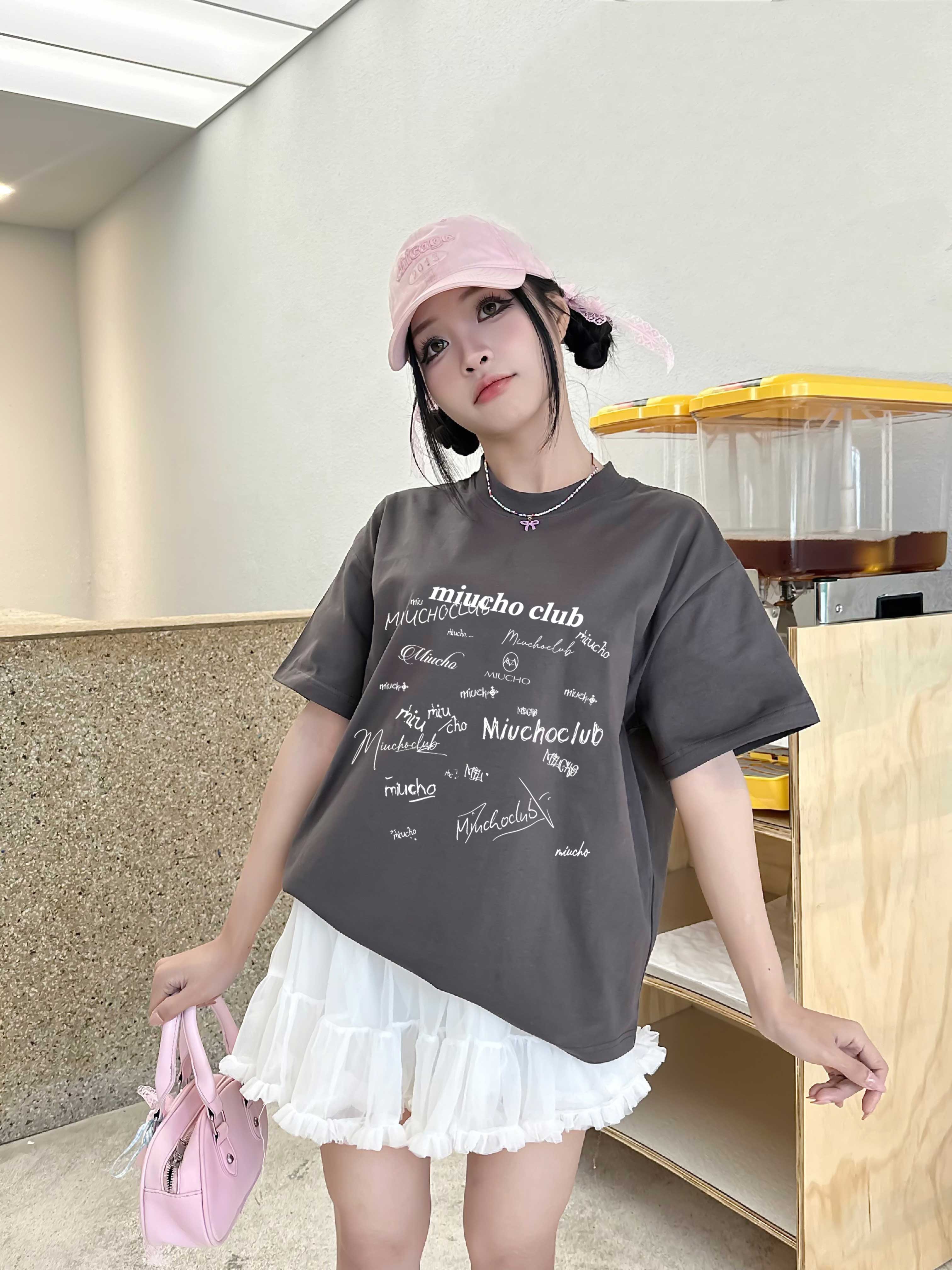 Áo thun local brand form boxy vải 2C 250gsm AXD1623 Miucho in typography_thumbnail_2