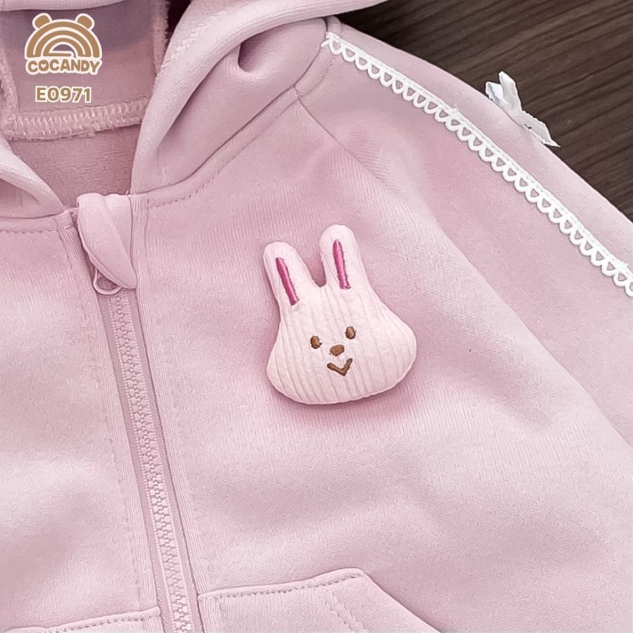 Áo khoác nỉ HỒNG phối charm thỏ_thumbnail_6
