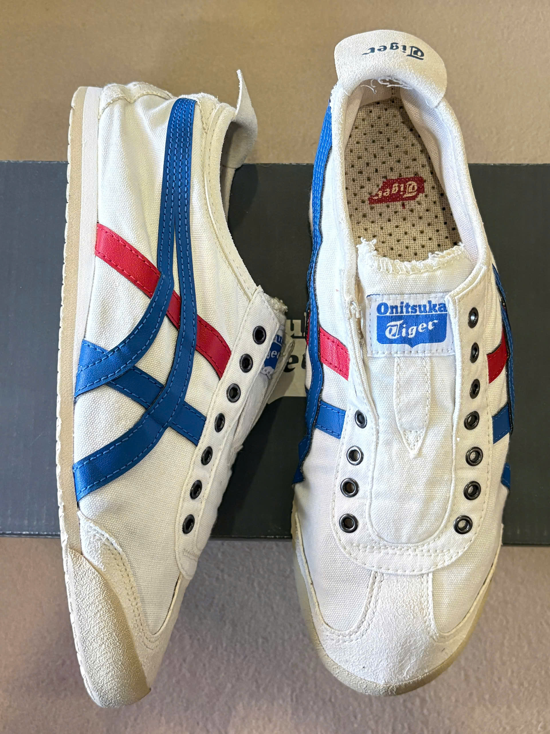 Onitsuka Tiger Mexico 66 Heritage Sneaker D3K0N-0143 - White/Blue