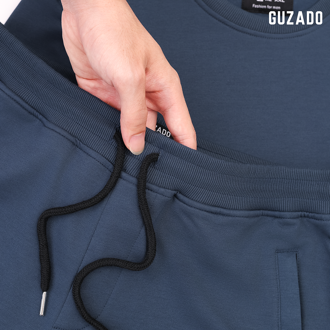 Bộ Nỉ Nam GUZADO Co Giãn, Giữ Ấm Tốt GBN01_thumbnail_2