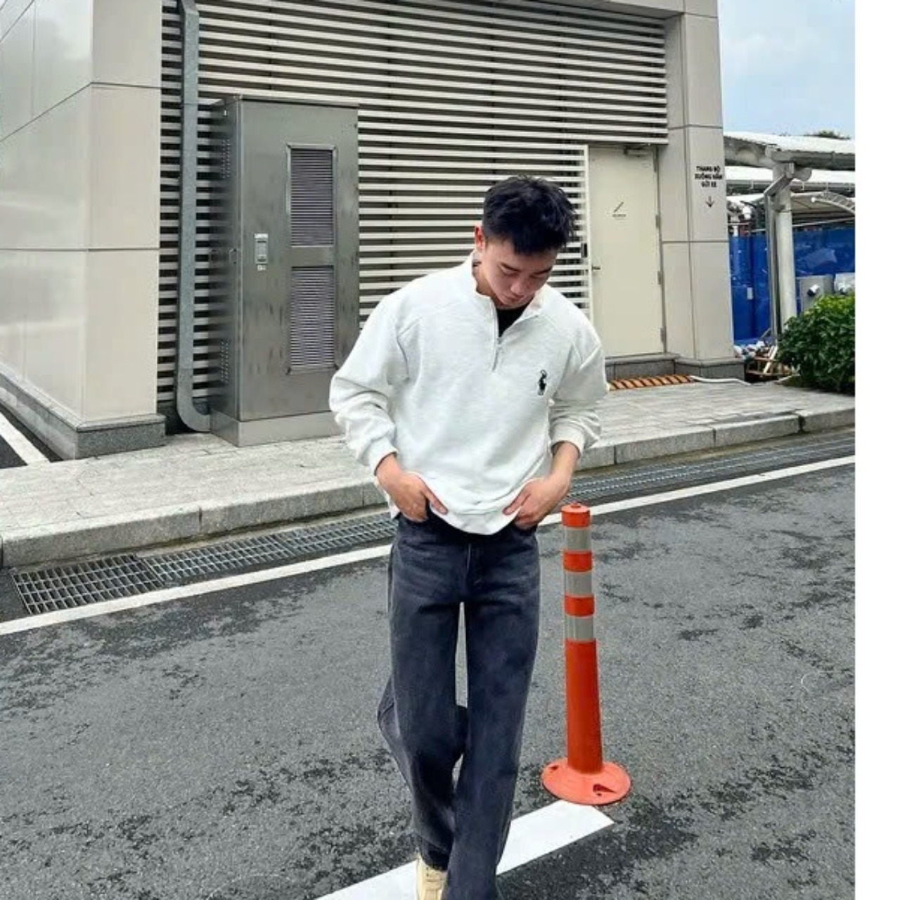 Áo Sweater Cổ Zip NAMTINO Unisex_thumbnail_7