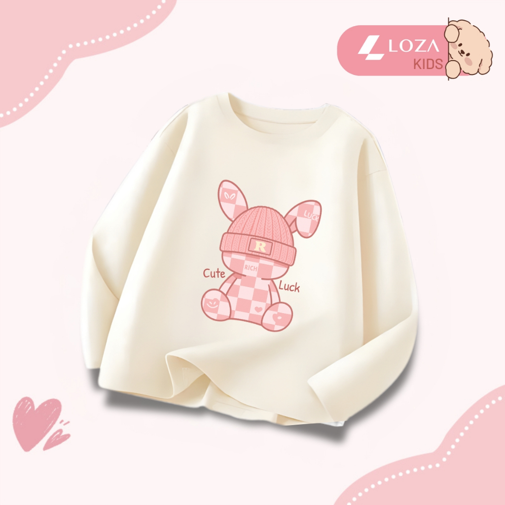 Áo thun dài tay bé gái in hình dễ thương Kuromi - Loza Kids  KT008_thumbnail_4
