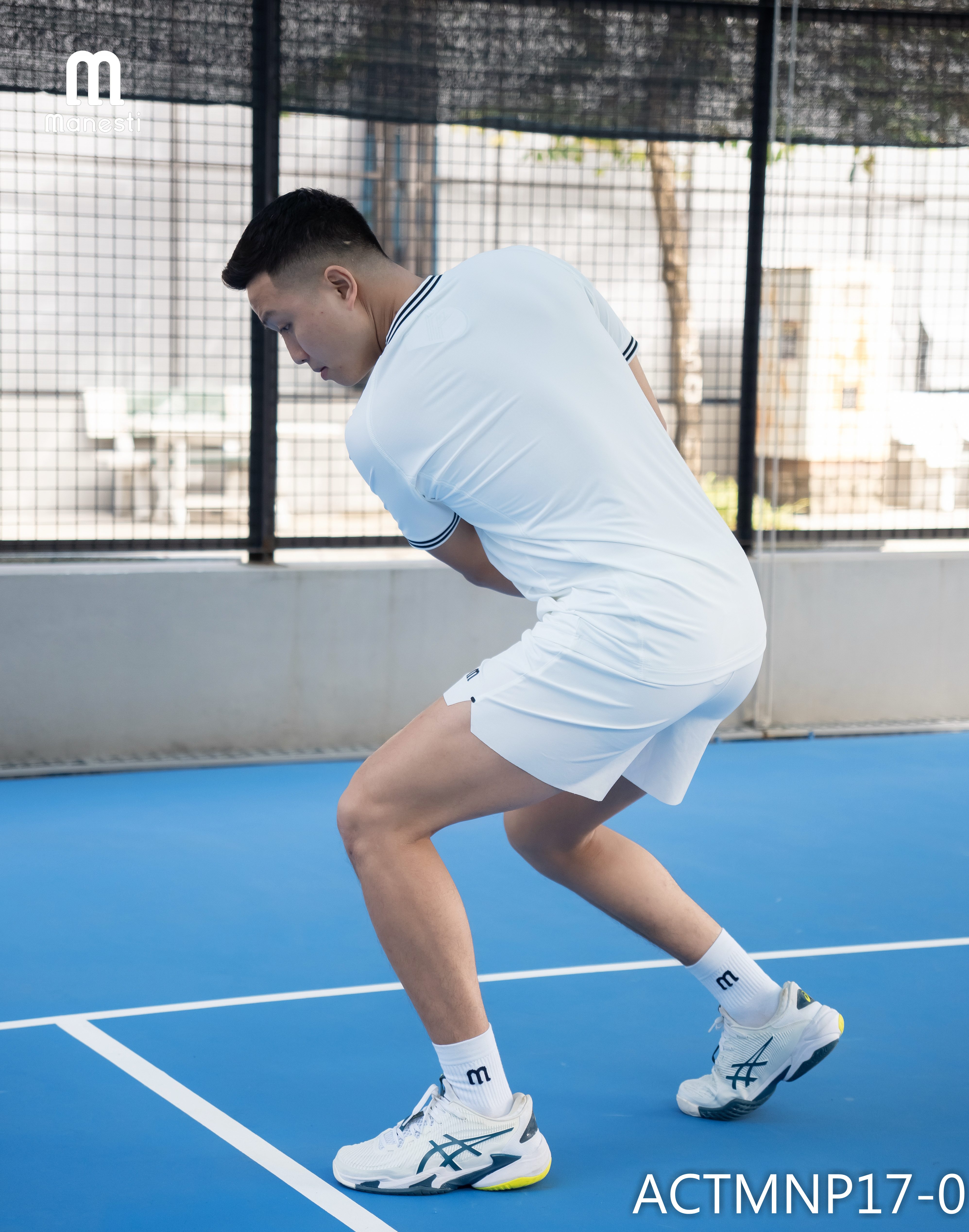 Áo thun thể thao nam chơi Pickleball/Tennis AirMesh Manesti_thumbnail_13