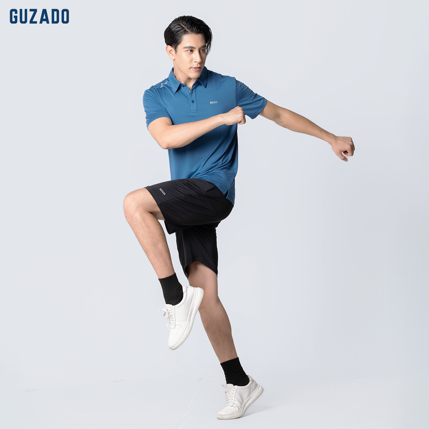 Bộ Polo Nam Thể Thao Guzado Mềm Mại, Basic, Đa Dạng Phong Cách BPL02_thumbnail_3