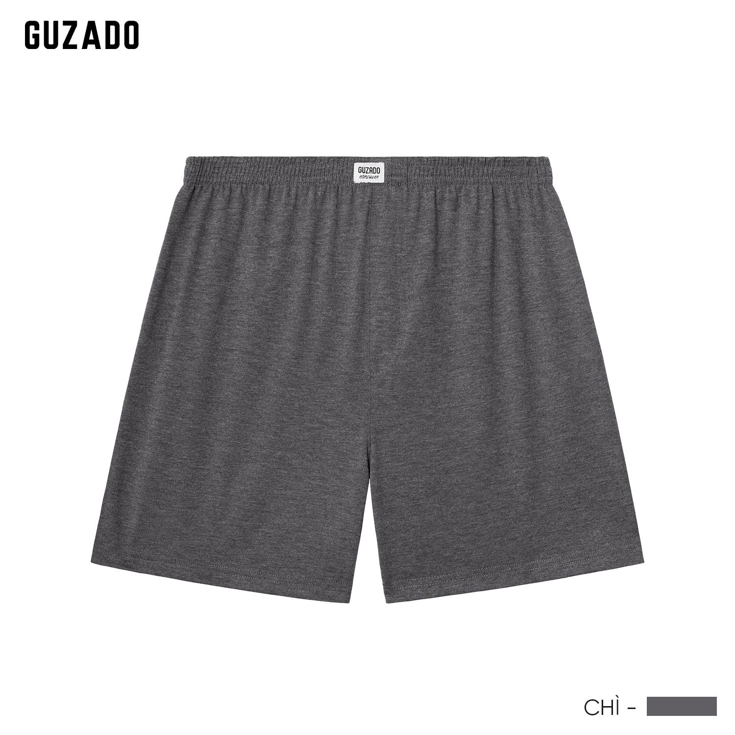 Quần Đùi Ngủ Guzado Thiết Kế Basic Form Regular Fit GDN01_thumbnail_8
