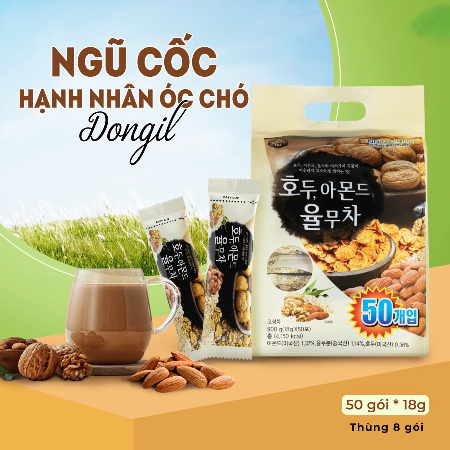 Bột Ngũ Cốc Hạnh Nhân
